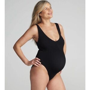 YouSwim You Swim Eva One-Piece Swimsuit | Stretch 1 | Black | NWT